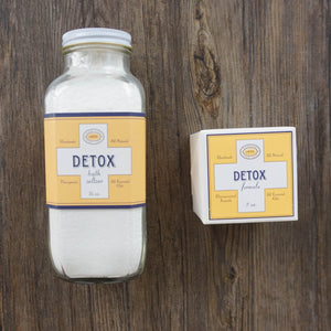 Detox Bath Seltzer & Detox Bath Bomb